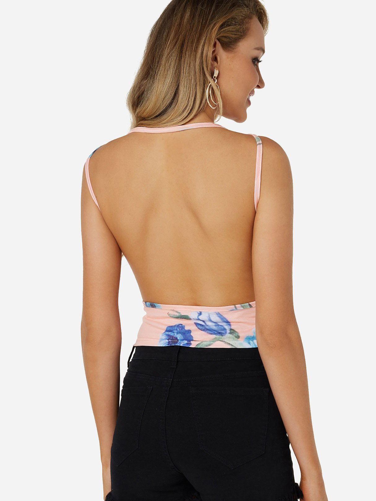 NEW FEELING Womens Pink Camis