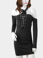 NEW FEELING Womens Black Mini Dresses