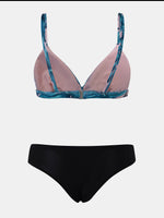 NEW FEELING Womens Black Bikinis