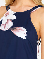 Custom White Wrap Mini Dress