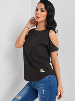ODM Ladies Short Sleeve Top
