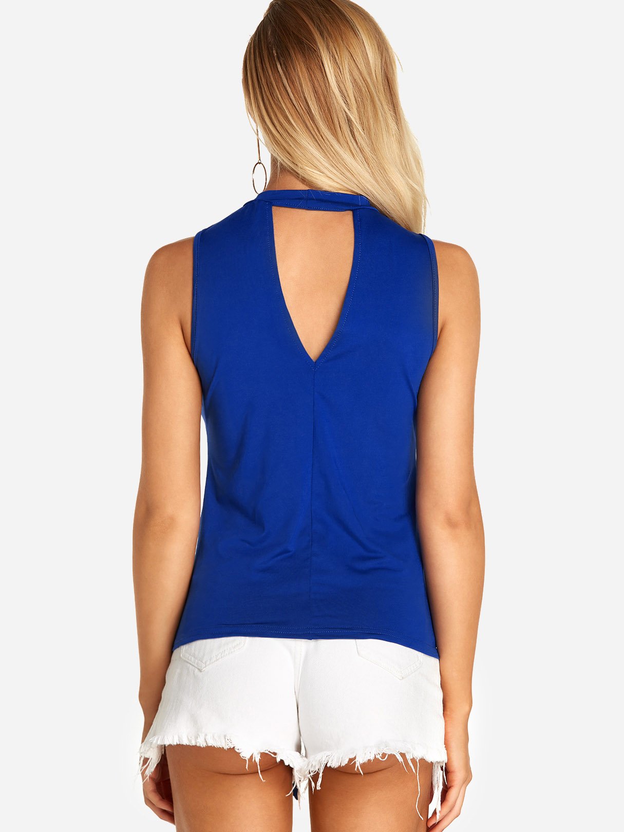 NEW FEELING Womens Blue Camis