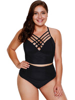 ODM Ladies Sleeveless Plus Size Swimwear