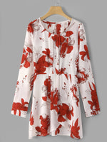 NEW FEELING Womens Red Mini Dresses