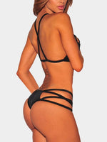 Custom Padded Crop Top Bikinis