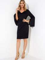 ODM Ladies Long Sleeve Dress