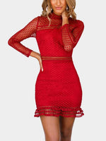 ODM Ladies Long Sleeve Mini Dresses