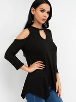 OEM Ladies Black T-Shirts