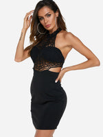 OEM Ladies Black Mini Dresses