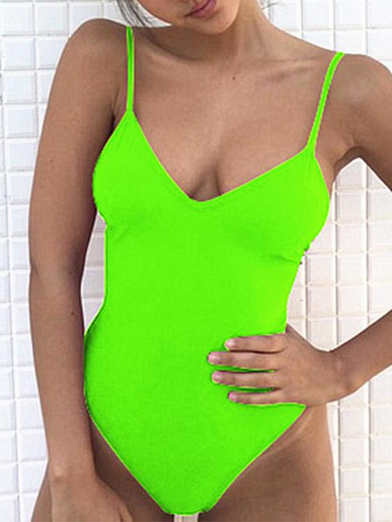 Custom Womens Sleeveless One-Pieces Swimwear