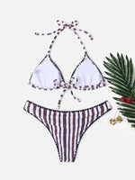 NEW FEELING Womens Multi Bikinis
