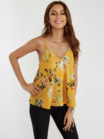 Custom Womens Floral Print Camis