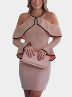 NEW FEELING Womens Pink Mini Dresses