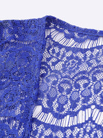 NEW FEELING Womens Blue Cover-Ups