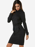 OEM Ladies Black Casual Dresses