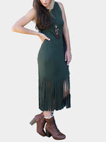 NEW FEELING Womens Green Sexy Dresses