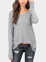 NEW FEELING Womens Grey T-Shirts