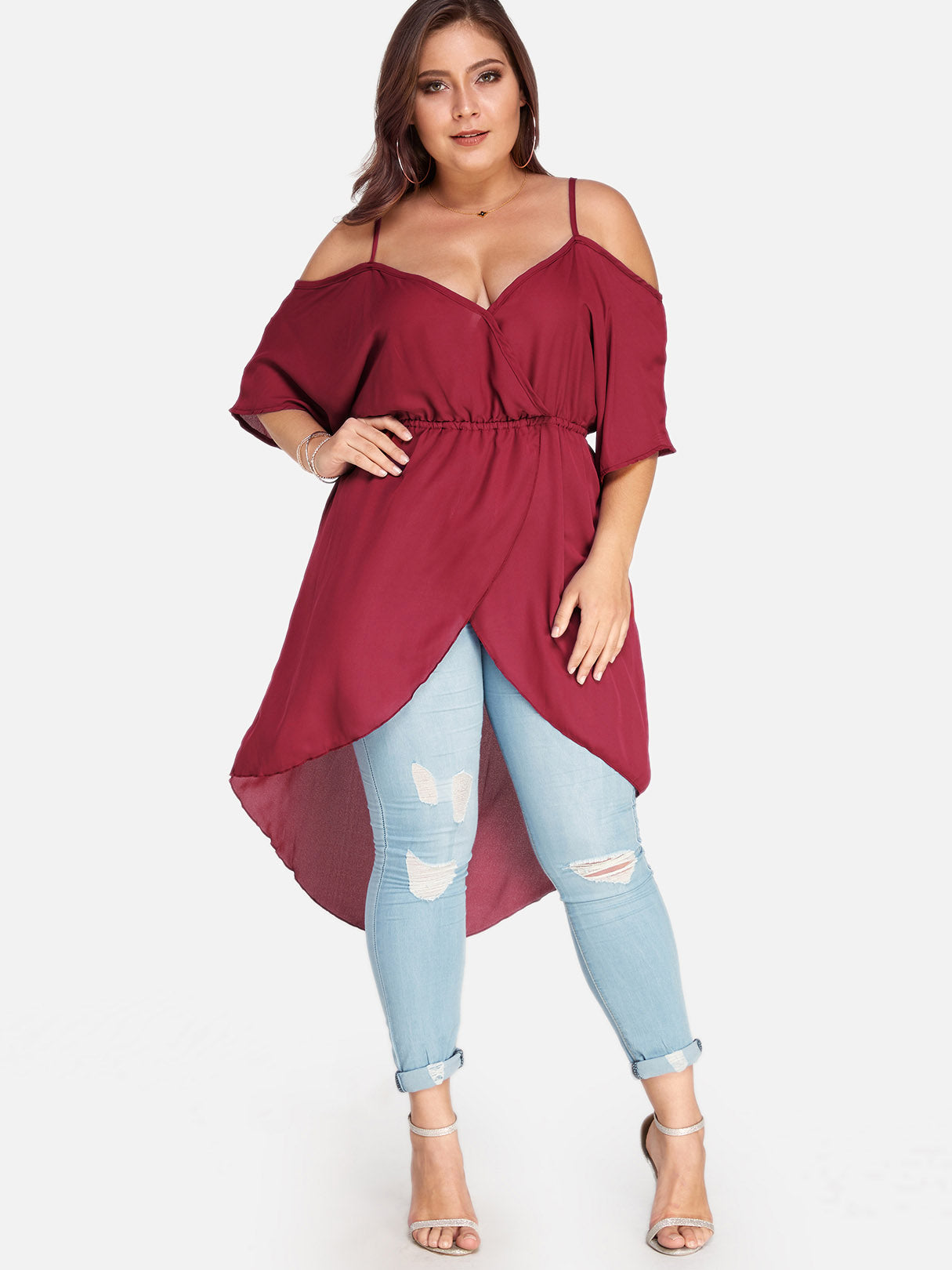 Custom Plus Size Womens Dress Tops