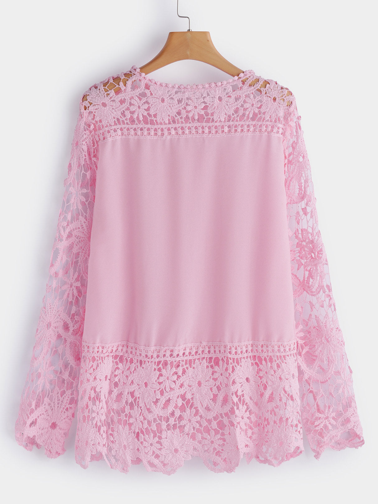 NEW FEELING Womens Pink Plus Size Tops