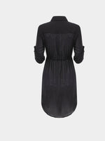 NEW FEELING Womens Black Shirt Dresses