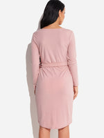 NEW FEELING Womens Pink Casual Dresses