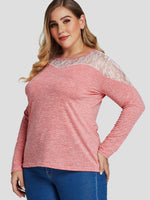 ODM Ladies Long Sleeve Plus Size Tops