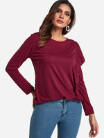 OEM Ladies Burgundy T-Shirts