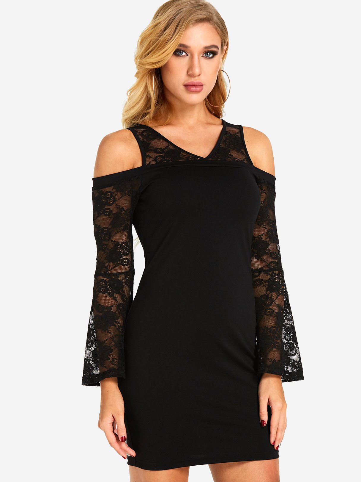 OEM Ladies Black Sexy Dresses