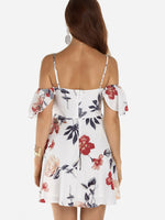 NEW FEELING Womens White Mini Dresses