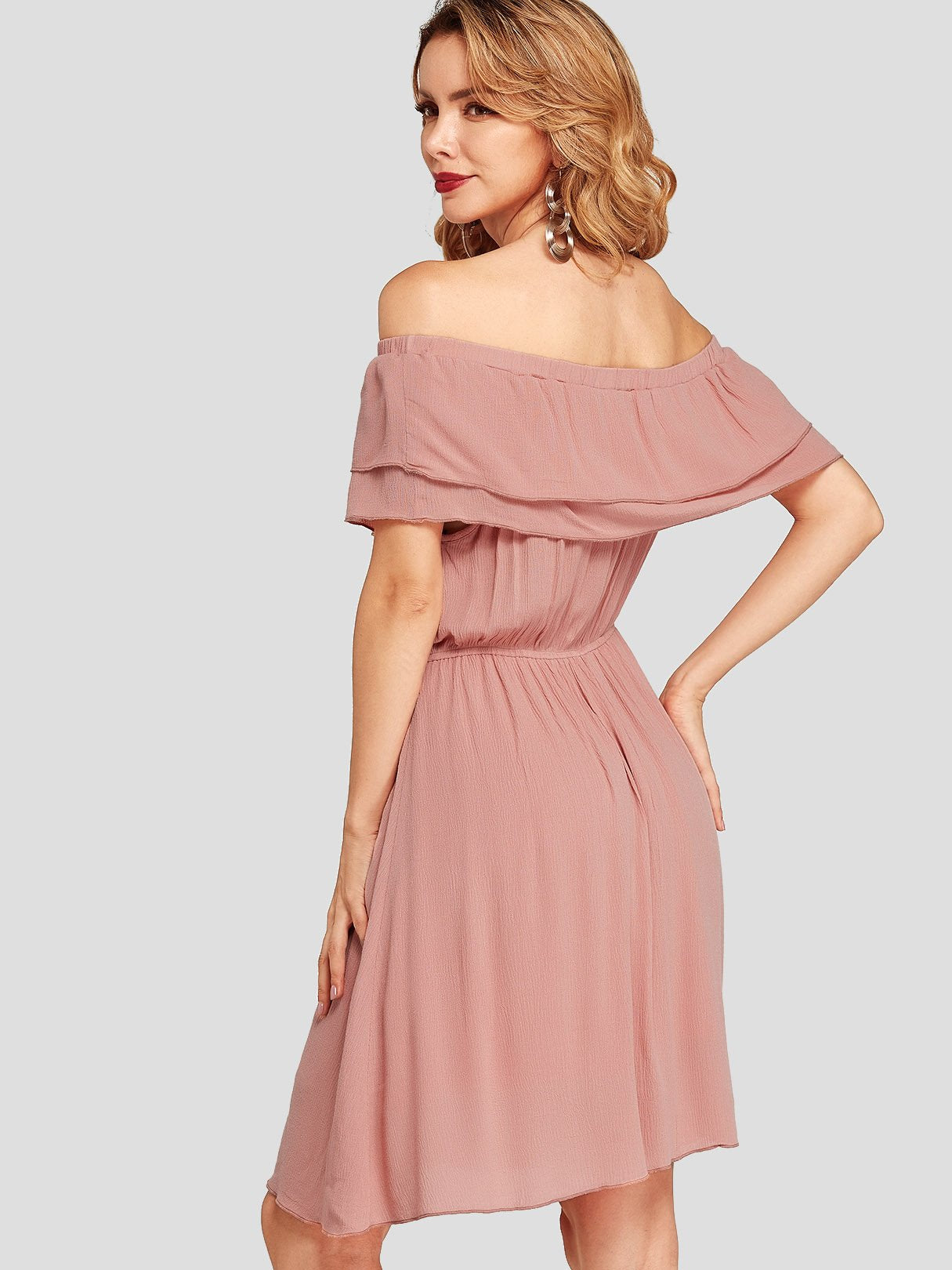 ODM Ladies Short Sleeve Dresses