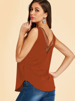 Womens Sleeveless Tank Top