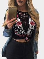 NEW FEELING Womens Black T-Shirts