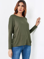 OEM Ladies Army Green T-Shirts
