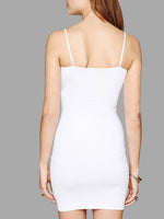NEW FEELING Womens White Mini Dresses