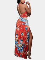 NEW FEELING Womens Red Maxi Dresses