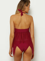 Custom Ladies V-Neck Tankinis