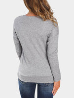 NEW FEELING Womens Grey T-Shirts