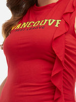 ODM Ladies Sleeveless Plus Size Dress