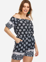OEM Ladies Floral Plus Size Bottoms