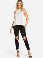 Custom Jeans And Top Ladies