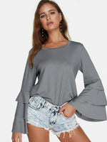 OEM ODM Womens Grey T-Shirts