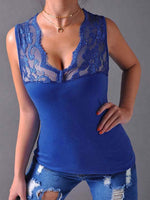 OEM ODM Womens Blue Camis