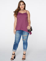ODM Ladies Sleeveless Plus Size Tops