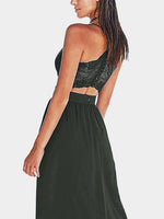 NEW FEELING Womens Green Camis