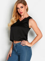 OEM Ladies Black Camis