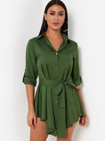 ODM Ladies 3/4 Sleeve Casual Dresses