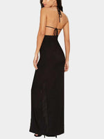 NEW FEELING Womens Black Maxi Dresses