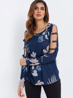 OEM Ladies Navy T-Shirts