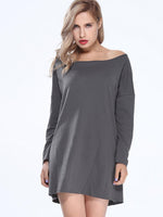 OEM ODM Womens Long Sleeve Shirt Dress