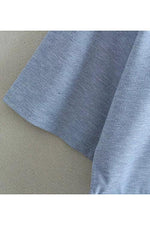 NEW FEELING Womens Blue T-Shirts